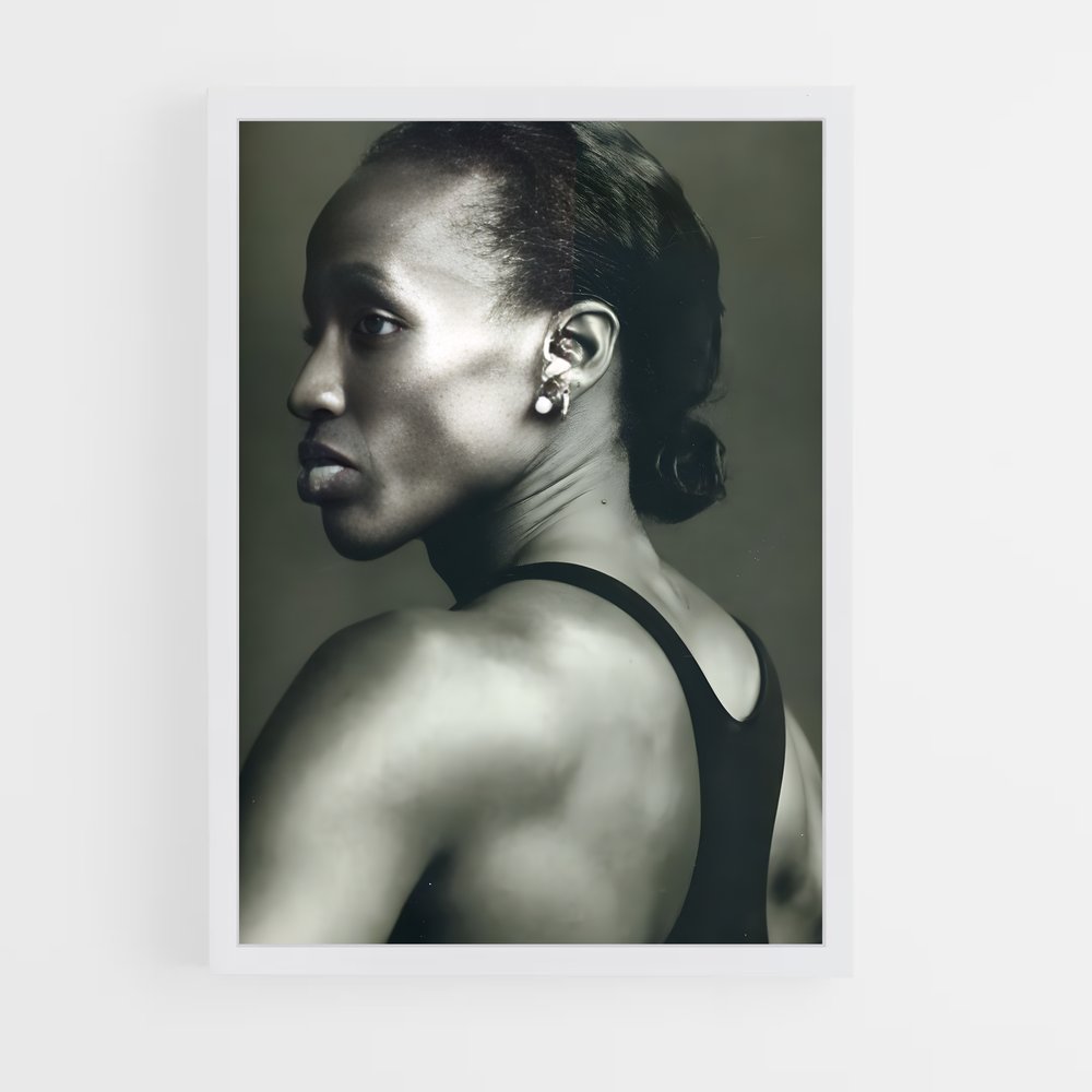 Poster Puissance et Fierté – affiche Athlétisme (vue 3)